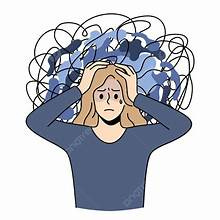A person holding her head

AI-generated content may be incorrect.