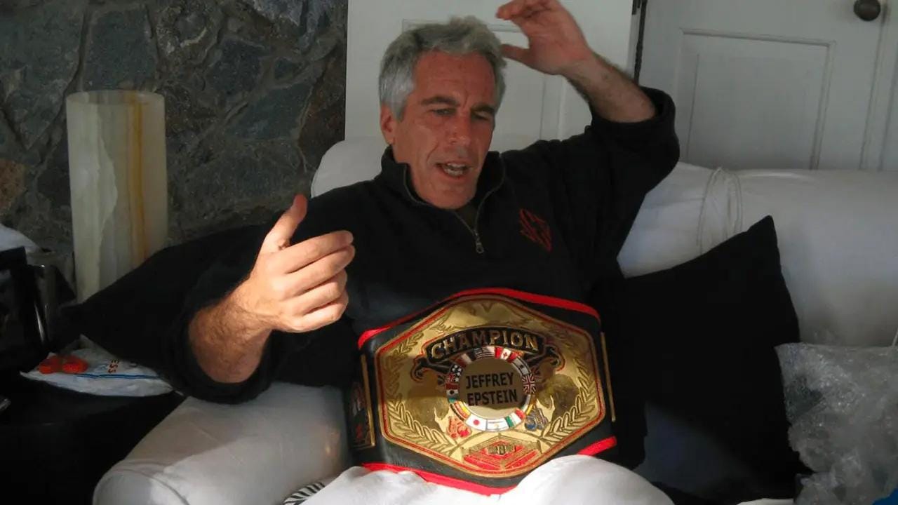 Epstein reportedly ran a blackmailing operation with Israel's help. Epstein reportedly ran a blackmailing operation with Israel's help.