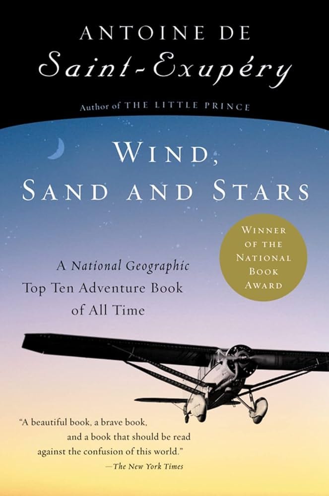 Amazon.com: Wind, Sand And Stars: A Poetic Story of Flight, Adventure, and the Beauty of the Natural World: 9780156027496: de Saint-Exupéry, Antoine: Books Amazon.com: Wind, Sand And Stars: A Poetic Story of Flight, Adventure, and the Beauty of the Natural World: 9780156027496: de Saint-Exupéry, Antoine: Books