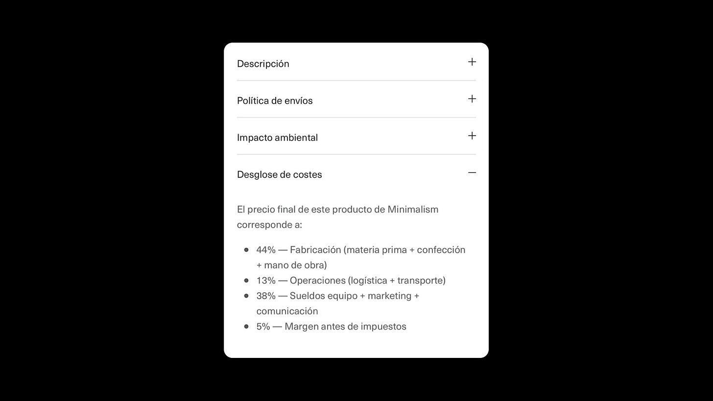 desglose-de-costes-minimalism-fabricacion-consciente