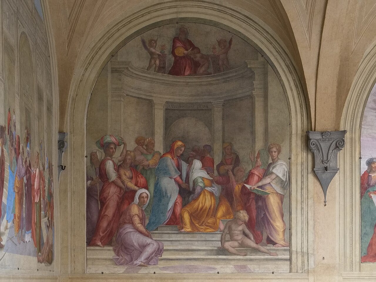 The Visitation by Pontormo The Visitation by Pontormo