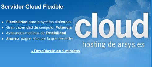 Arsys Cloud hosting