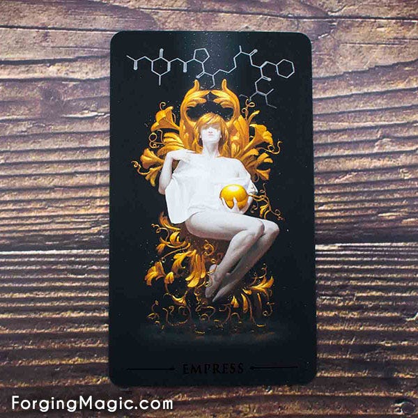The Empress Card from True Black Tarot The Empress Card from True Black Tarot