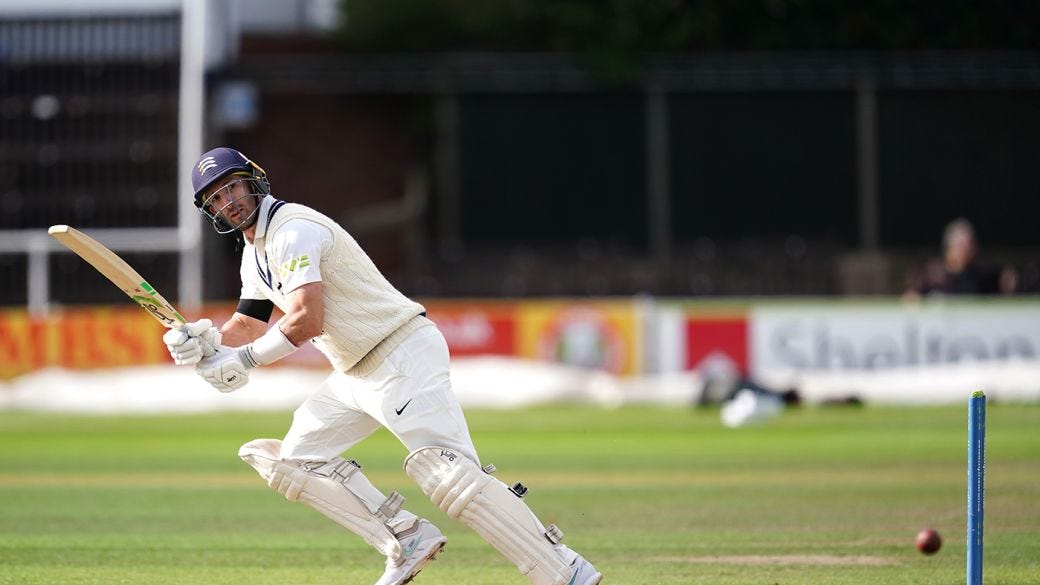 Pieter Malan's 93 underpinned Middlesex's first innings