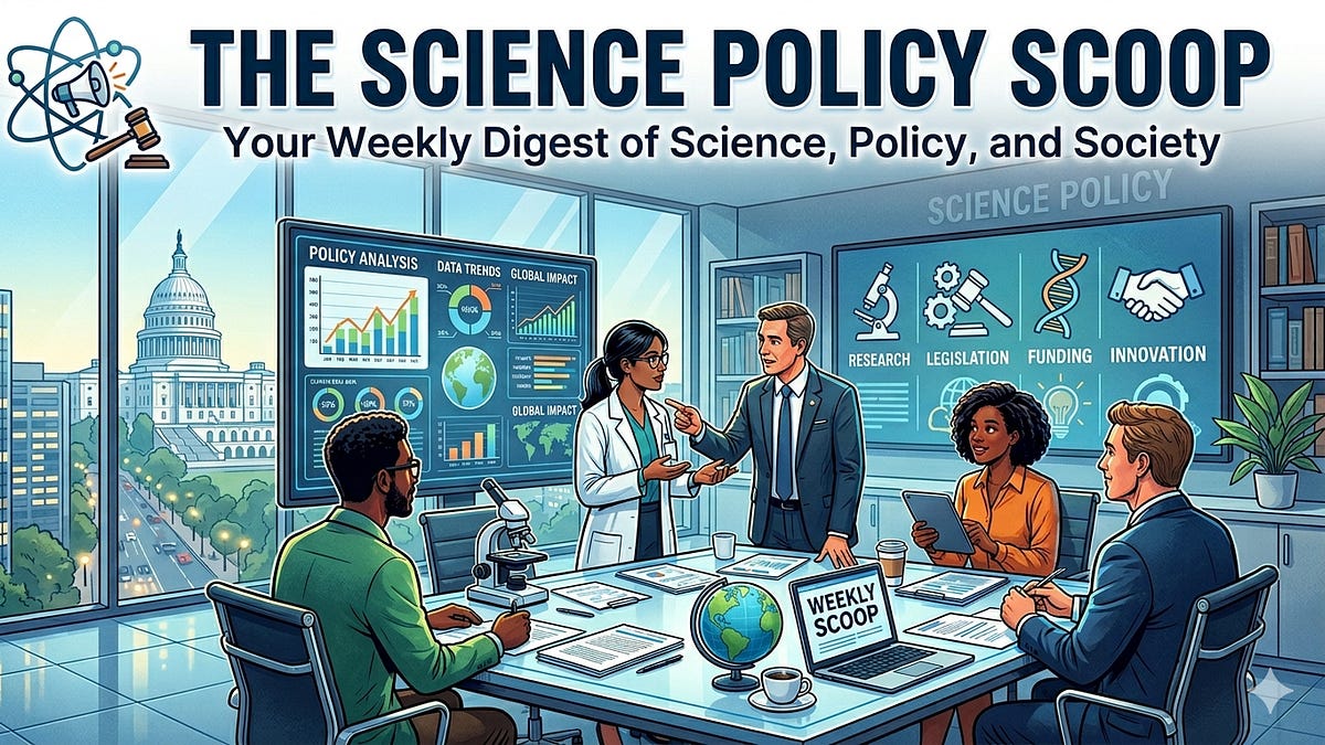 Science Policy Cogs The Science Policy Scoop (Week of April 6, 2026)