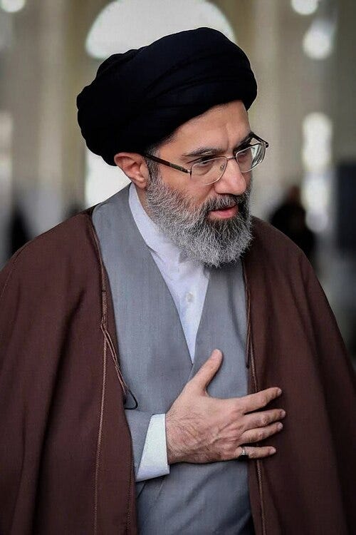 File:Mojtaba Khamenei greeting people.jpg