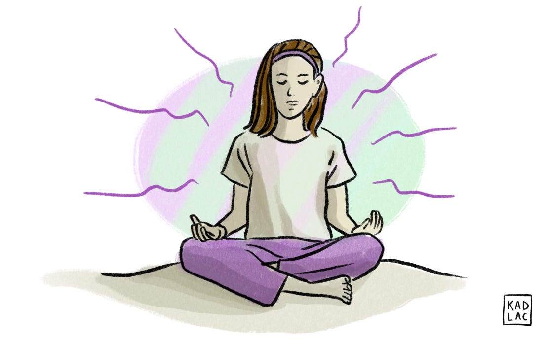 Meditation by the sea