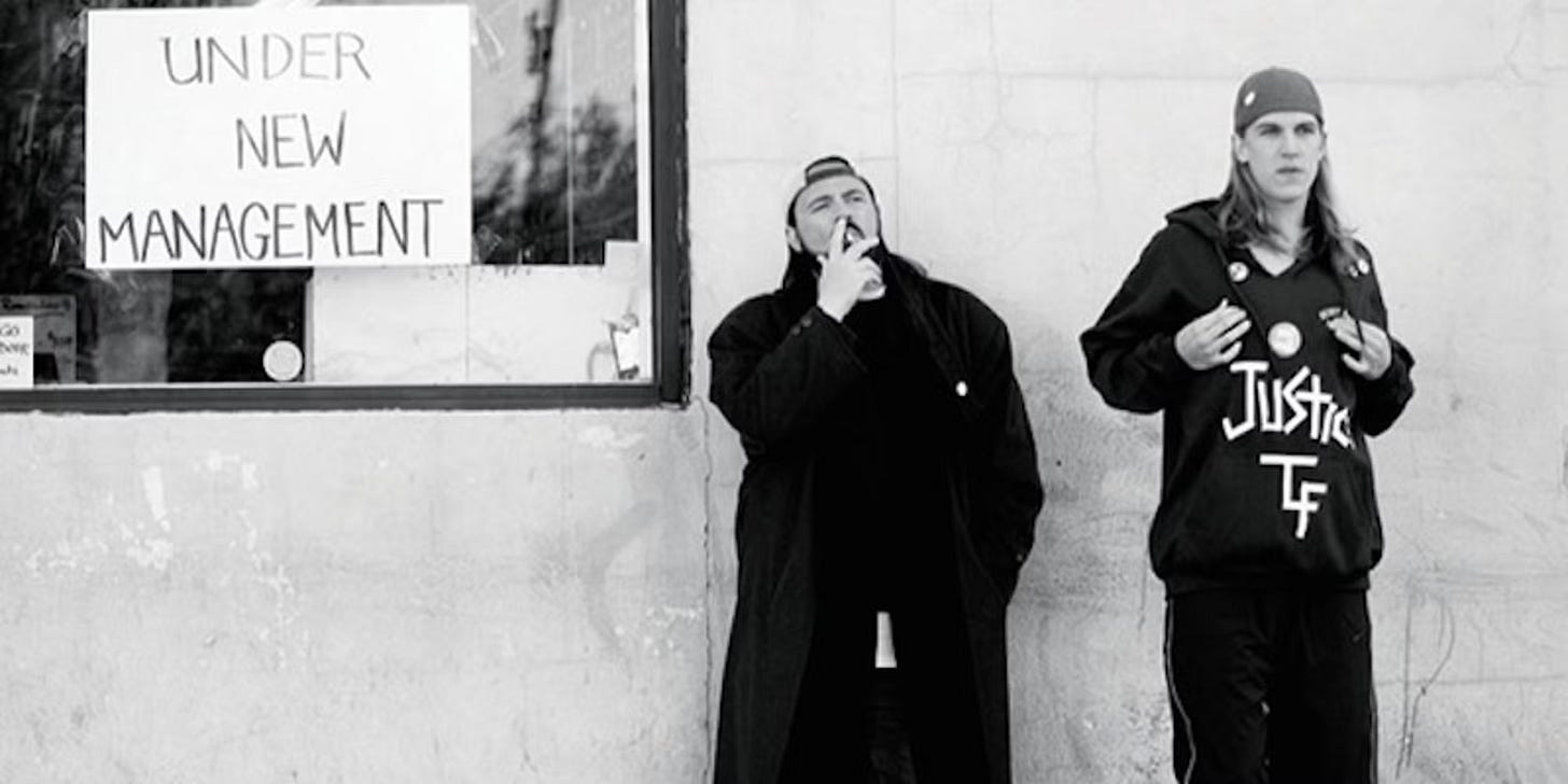 Jay et Silent Bob du film Clerks