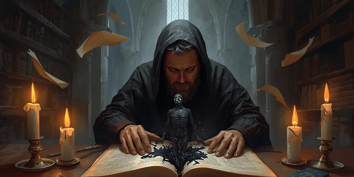 The Ink of Anselm: A Monastic Horror of Flesh and Scripture