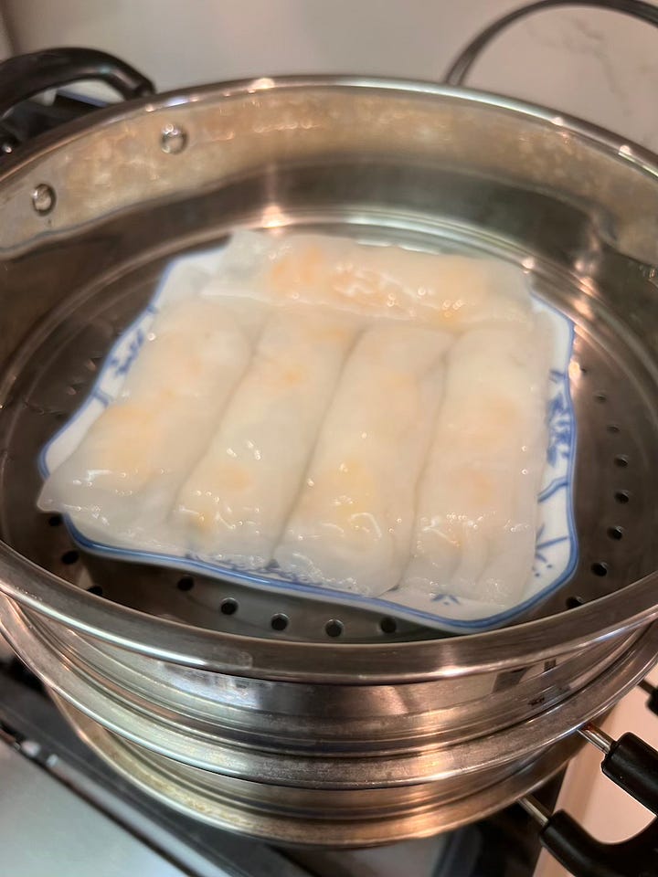 frozen shrimp and scallop cheung fun