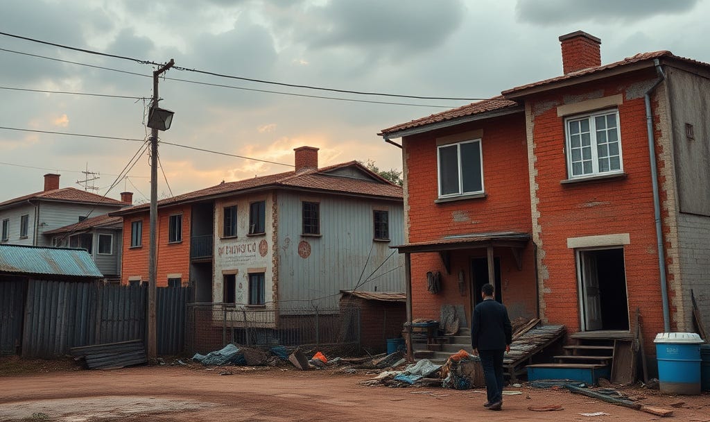 When a Slumlord Thinks He Can Evict a Country