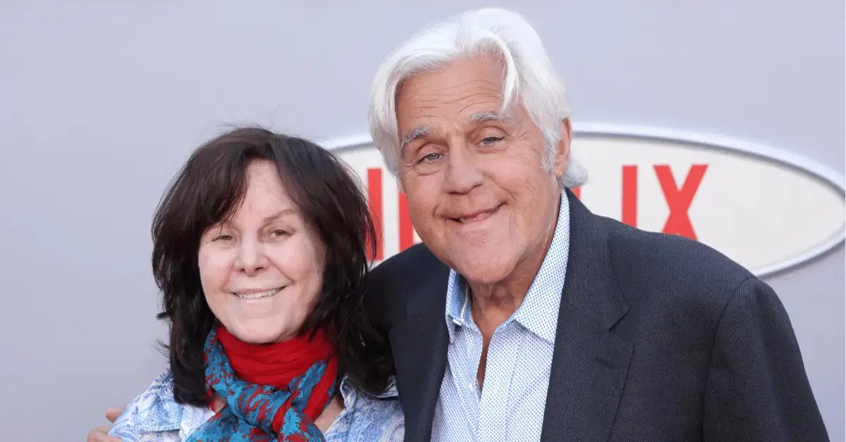 Jay Leno has been married to his wife, Mavis, since 1980. Jay Leno has been married to his wife, Mavis, since 1980.