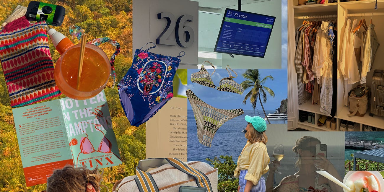 what's in my bag: carry-on to the Caribbean