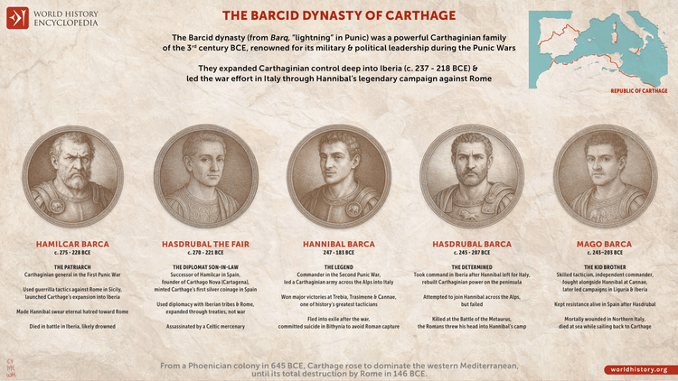 Hannibal and the Barcid Dynasty