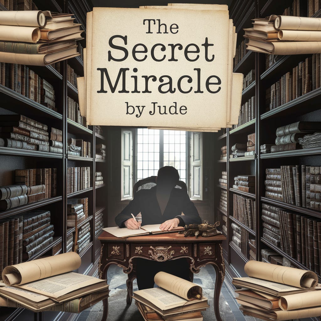 Book cover of The Secret Miracle