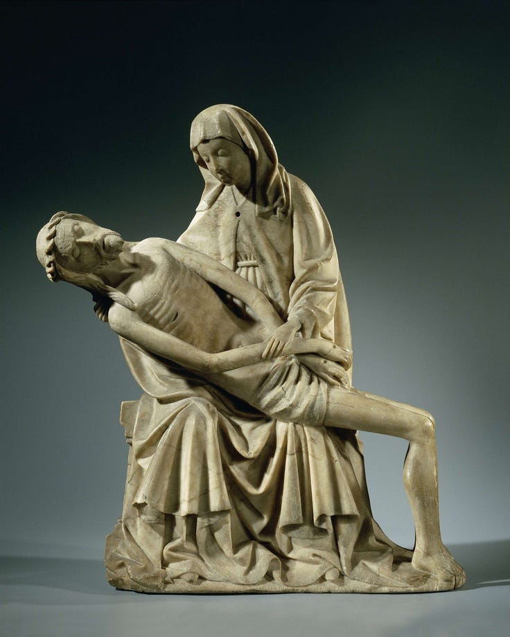 pieta okarina EXcellent Ⅳ C Pietà by UNKNOWN MASTER, German