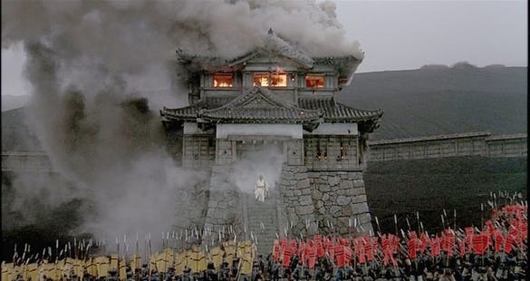 Only you can prevent castle fires.