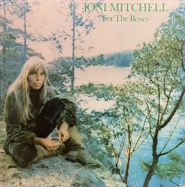 Cover art for For the Roses by Joni Mitchell
