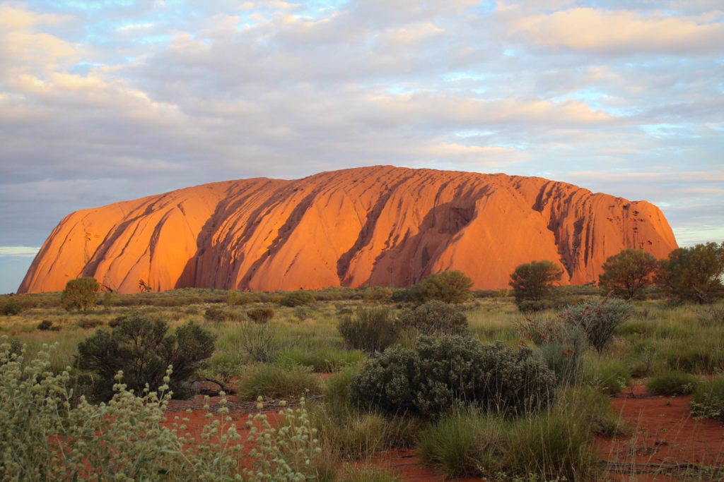 Ayers Rock Sunset Ayers Rock Sunset