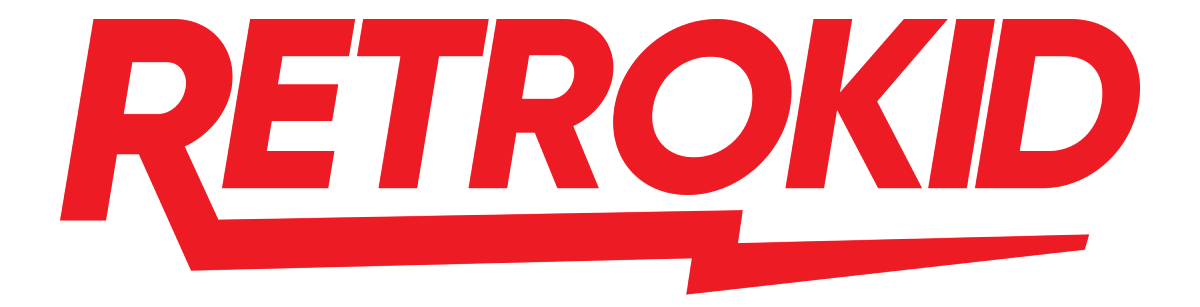 Retrokid™ ⚡ logo | Nostalgia Nation