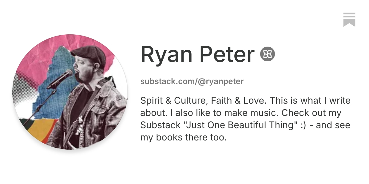 Ryan Peter | Substack