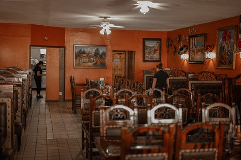 Cozy interior and soulful food.