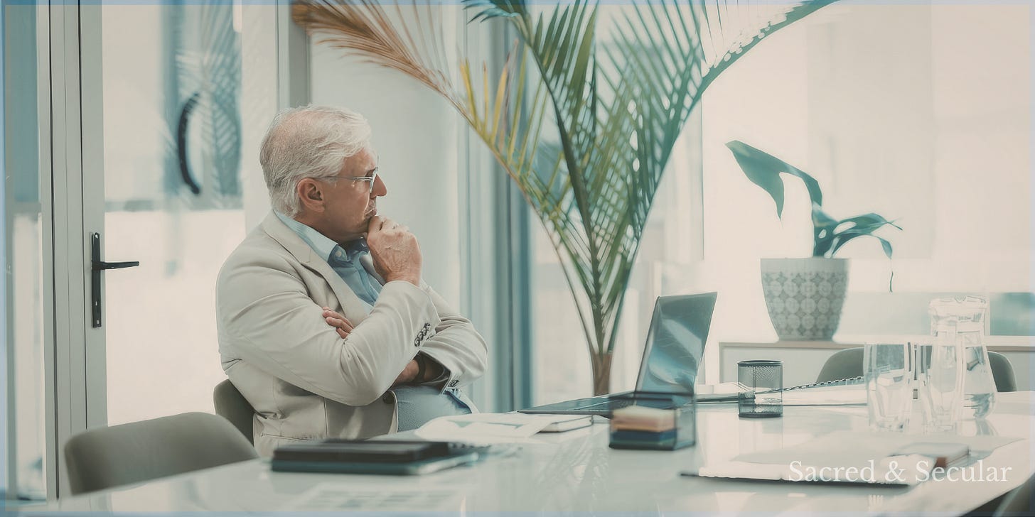 An older person sits at a desk by a sunlit window, writing in a notebook surrounded by books and papers, suggesting reflection, purpose, and meaningful use of time. An older person sits at a desk by a sunlit window, writing in a notebook surrounded by books and papers, suggesting reflection, purpose, and meaningful use of time.