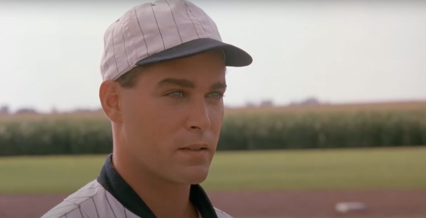ray liotta in Field of Dreams