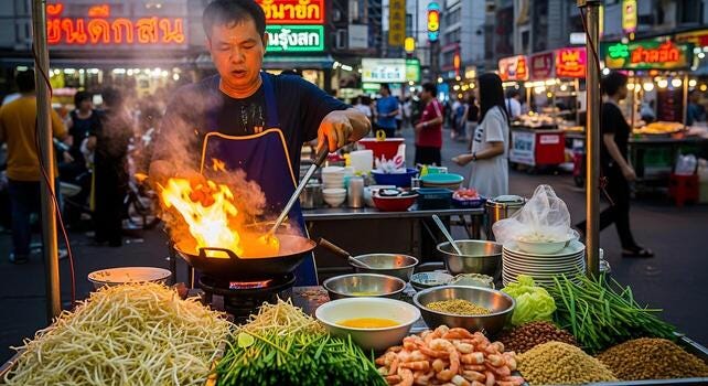 Asia Street Food Stock Photos, Images and Backgrounds for Free Download