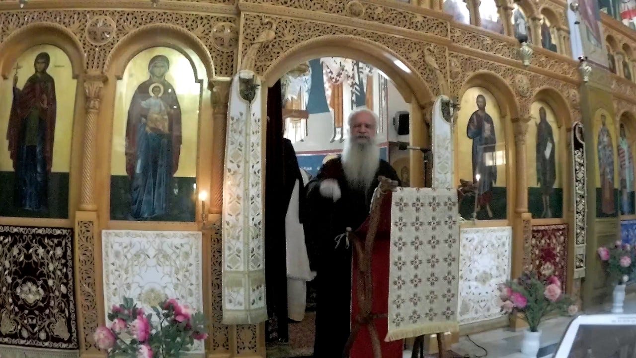 Ο π. Θεόδωρος Ζήσης στην Ιερά Μονή Αγίας Παρασκευής Μηλοχωρίου Εορδαίας Ο π. Θεόδωρος Ζήσης στην Ιερά Μονή Αγίας Παρασκευής Μηλοχωρίου Εορδαίας