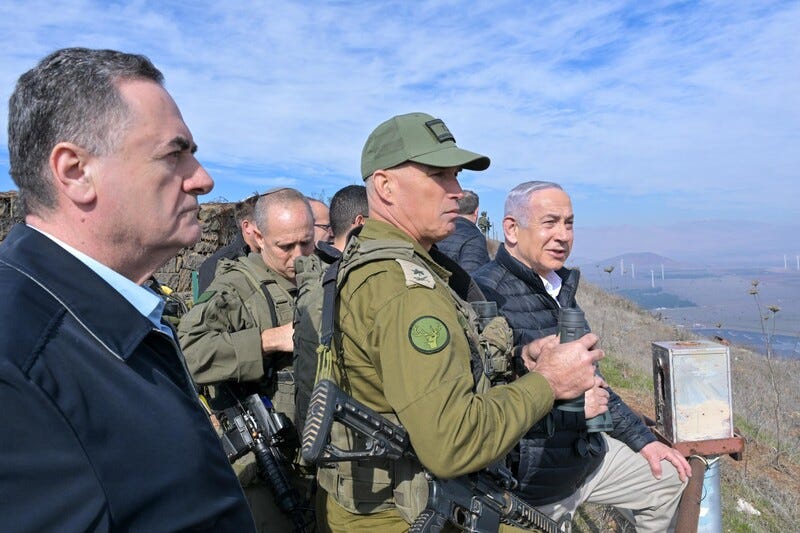 Men with binoculars overlooking a valley Men with binoculars overlooking a valley