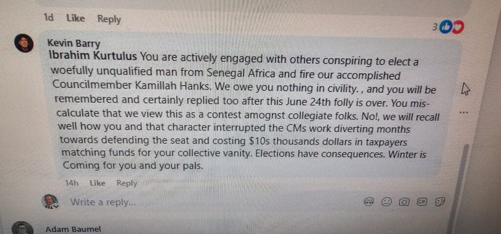 Prosecutors Probe NYC Councilwoman’s Hubby: Allegations that Kevin Barry Love used his wife’s City Council office to extort developers.