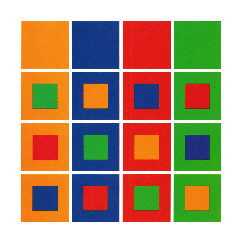 Colour palette for outdoor advertising company Claude Neon designed by Gottschalk+Ash