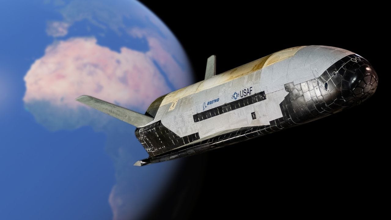 Astronomers spot a secret US spacecraft in space Astronomers spot a secret US spacecraft in space