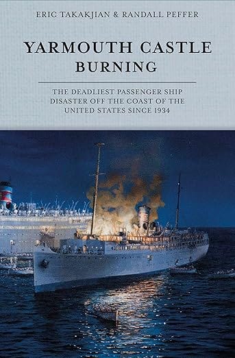 Yarmouth Castle Burning by Randall Peffer and Eric Takakjian