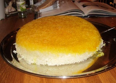 The Sephardic Table: The Joy of Hkaka - Iraqi Crunchy Rice The Sephardic Table: The Joy of Hkaka - Iraqi Crunchy Rice