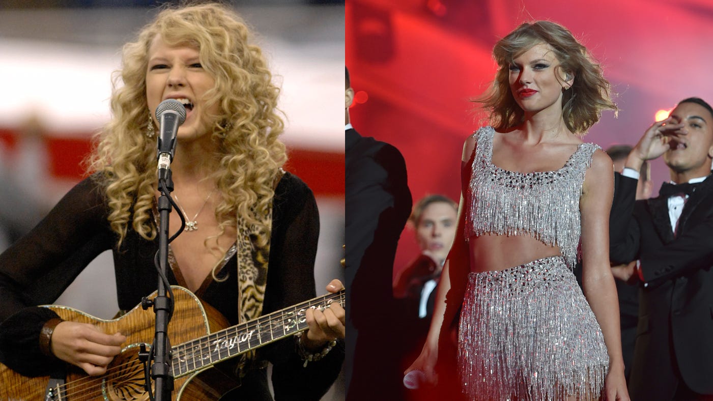 Trace Taylor Swift's Country-to-Pop Transformation in 5 Songs