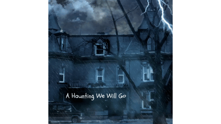 A Haunting We Will Go logo