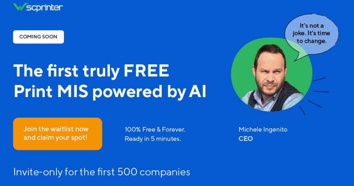 WSC Printer Launches Free AI-Powered Print MIS
