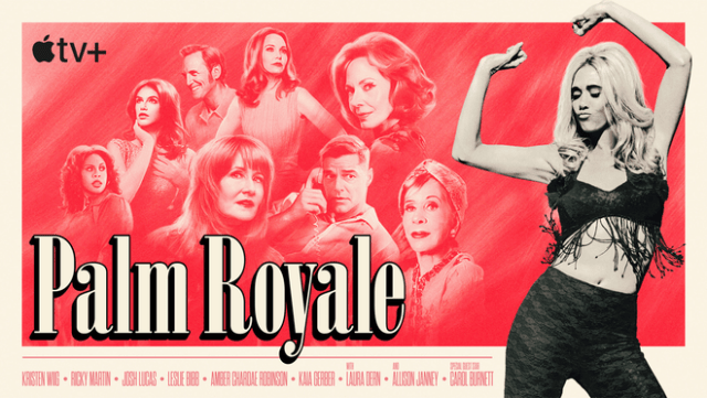 The Emmy Award-nominated comedy series, “Palm Royale,” returns for a second season, premiering November 12, 2025, with new episodes weekly through January 14, 2026.