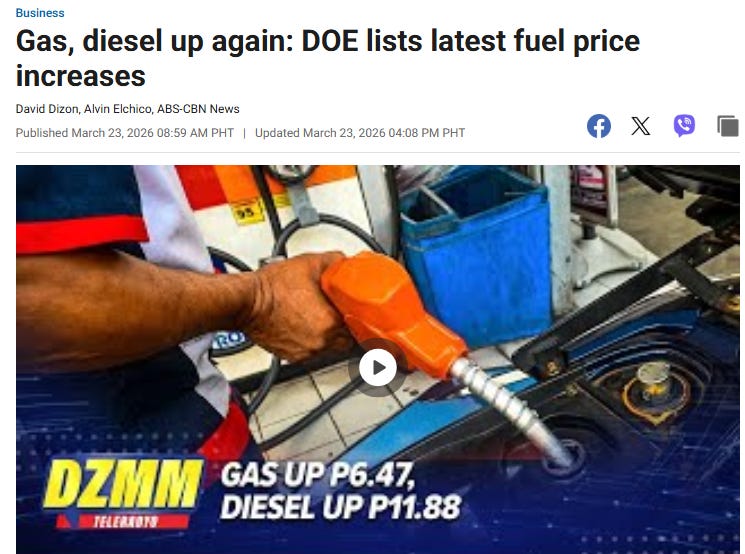 State of National Energy Emergency Declared in the Philippines Over ...