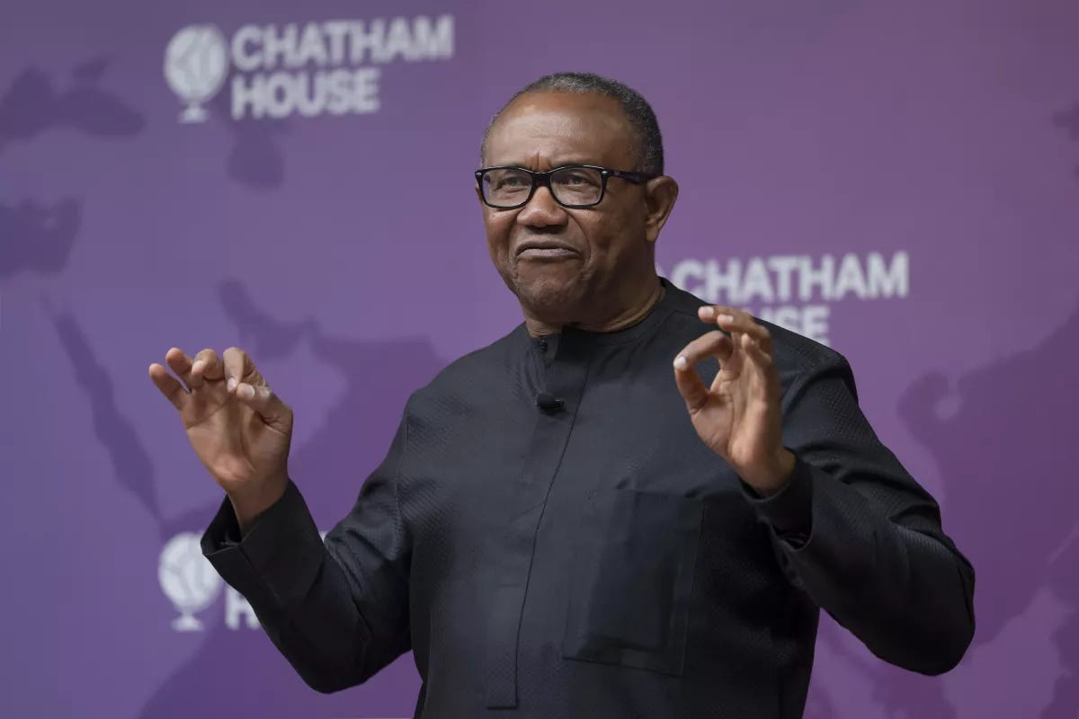 Nigeria presidential hopeful Obi pledges to fight corruption - The San  Diego Union-Tribune
