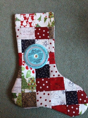 Stocking in progress Stocking in progress