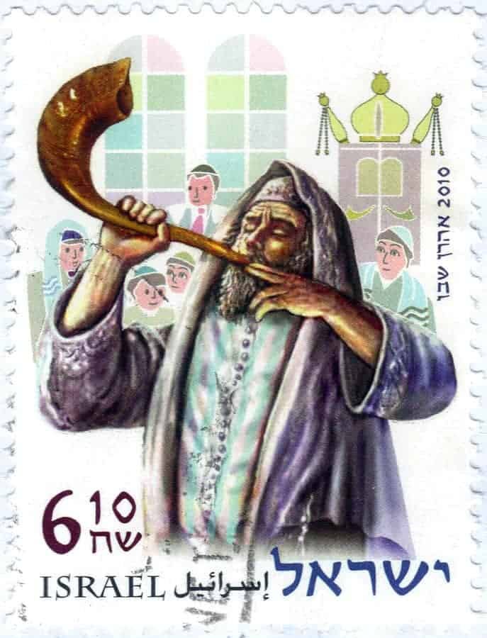 Blowing The trumpet