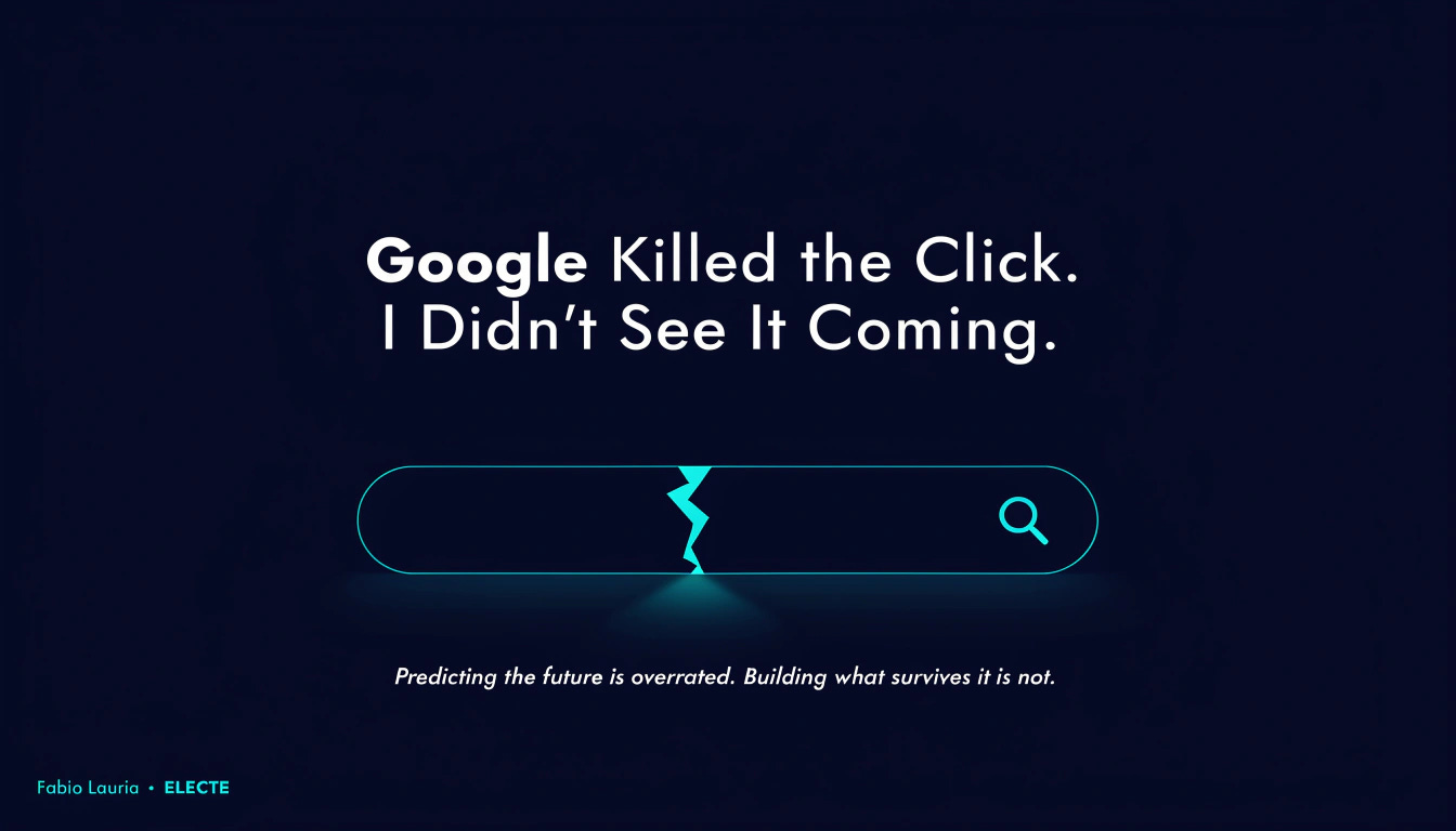 Google Killed the Click. I Didn't See It Coming. Google Killed the Click. I Didn't See It Coming.