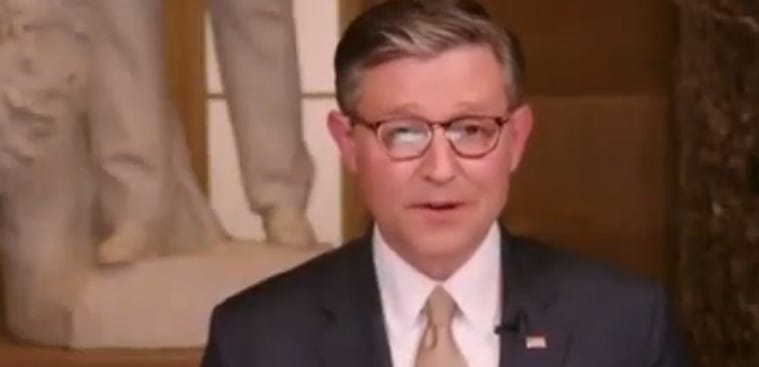 Mike Johnson Promises That Trump’s Presidency Will End If Democrats Win Back The House Mike Johnson Promises That Trump’s Presidency Will End If Democrats Win Back The House