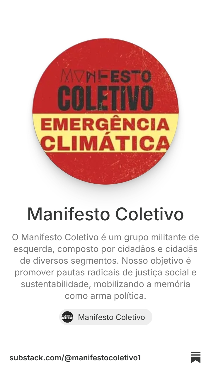 Manifesto Coletivo | Substack