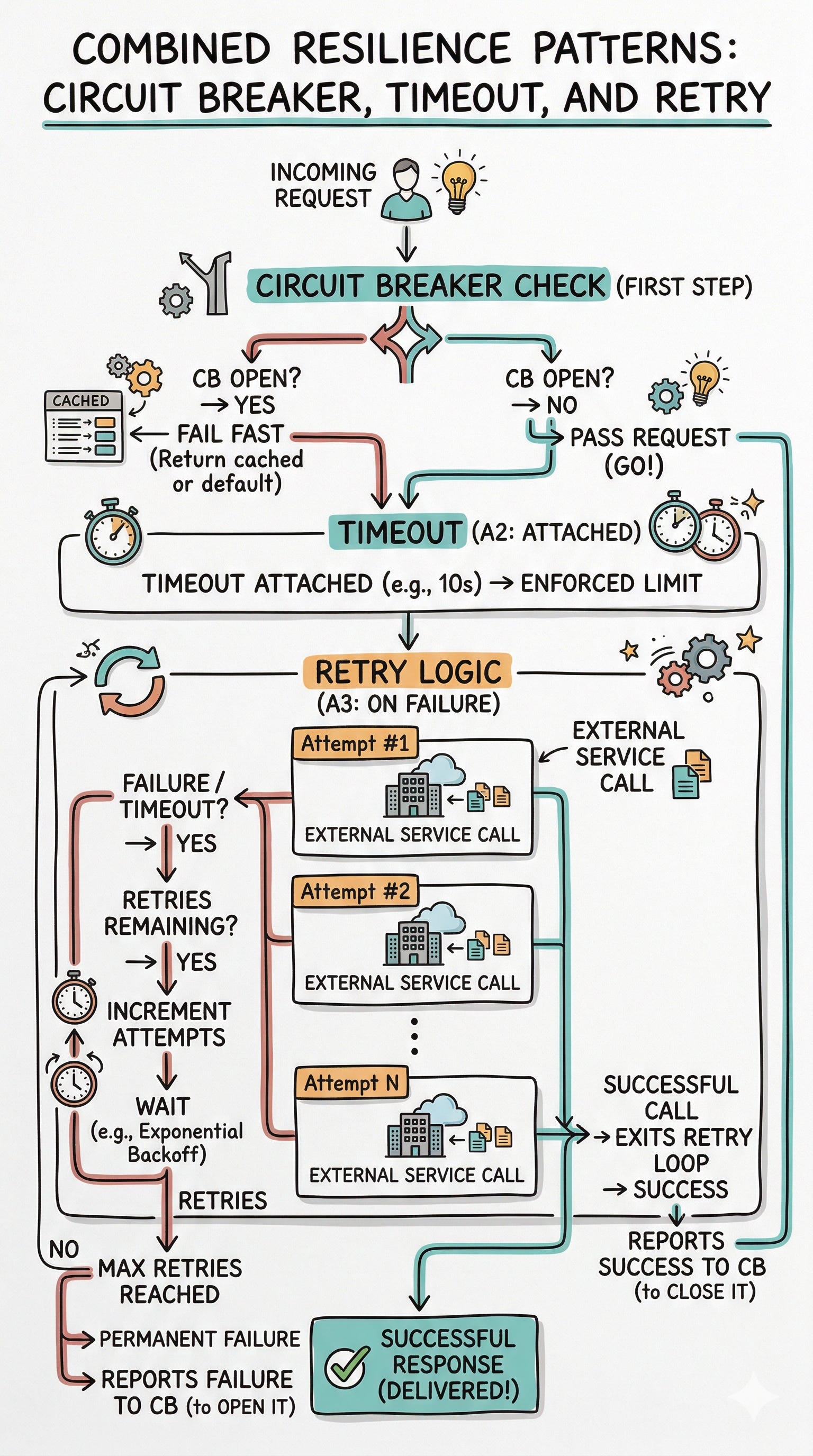 A Beginner’s Guide to Retry, Circuit Breaker, and Timeout Patterns
