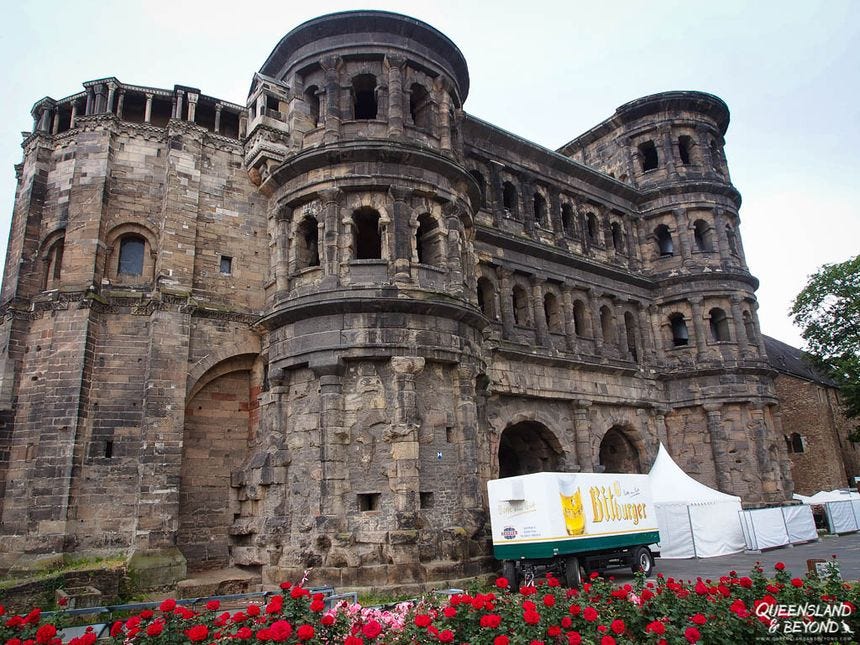 Porta Nigra, Roman ruins in Trier