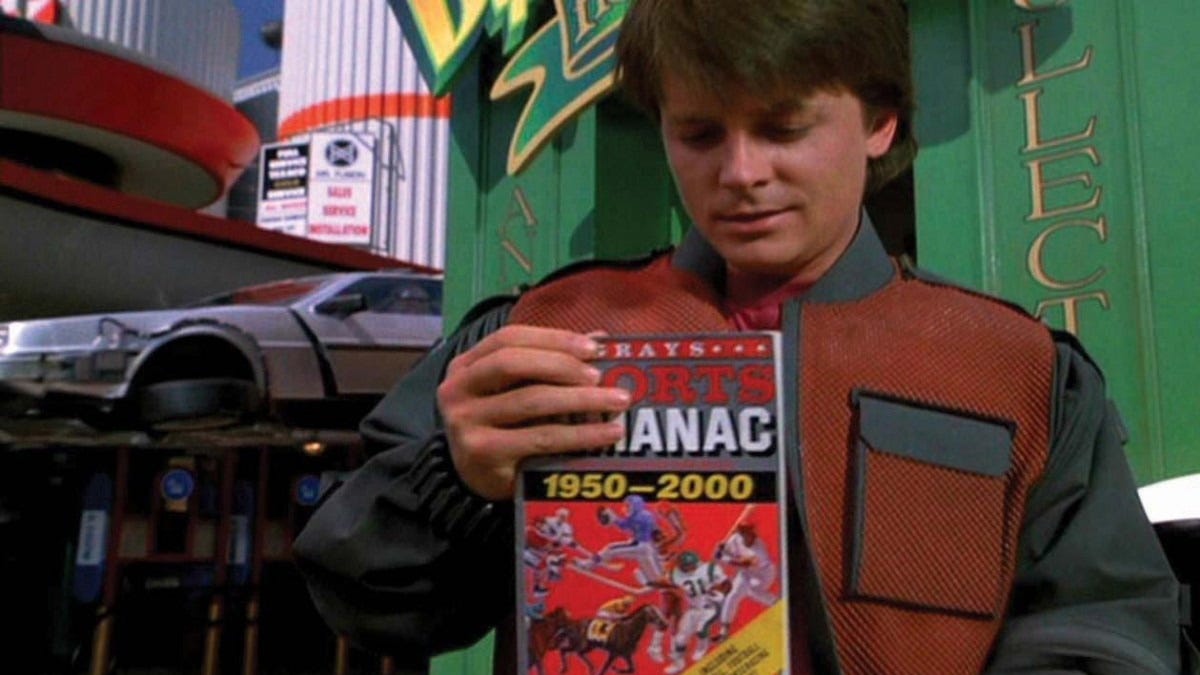 Sports Almanac from 'Back to the Future II' Sells for $8K | The Action  Network